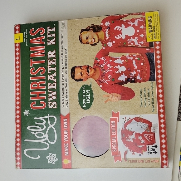 Ugly Christmas Sweater Other - Ugly Christmas sweater kit diy